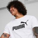 Thumbnail 4 de PUMA Ess Logo Tee 🏋️‍♂️ Camiseta Deportiva Hombre, L Puma White