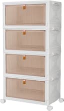 Thumbnail principal de PurKeep Cajas de Almacenamiento Apilables con Tapa 🧳