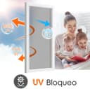 Thumbnail 2 de Qualsen Vinilo Espejo para Ventanas Anti UV 90x200cm 🪟