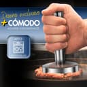 Thumbnail 3 de Quirility Smash Burger Kit Profesional🍔 Acero Inoxidable