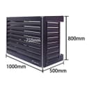 Thumbnail 2 de QVenti Qventi 100 cm Carcasa para aire acondicionado 📺