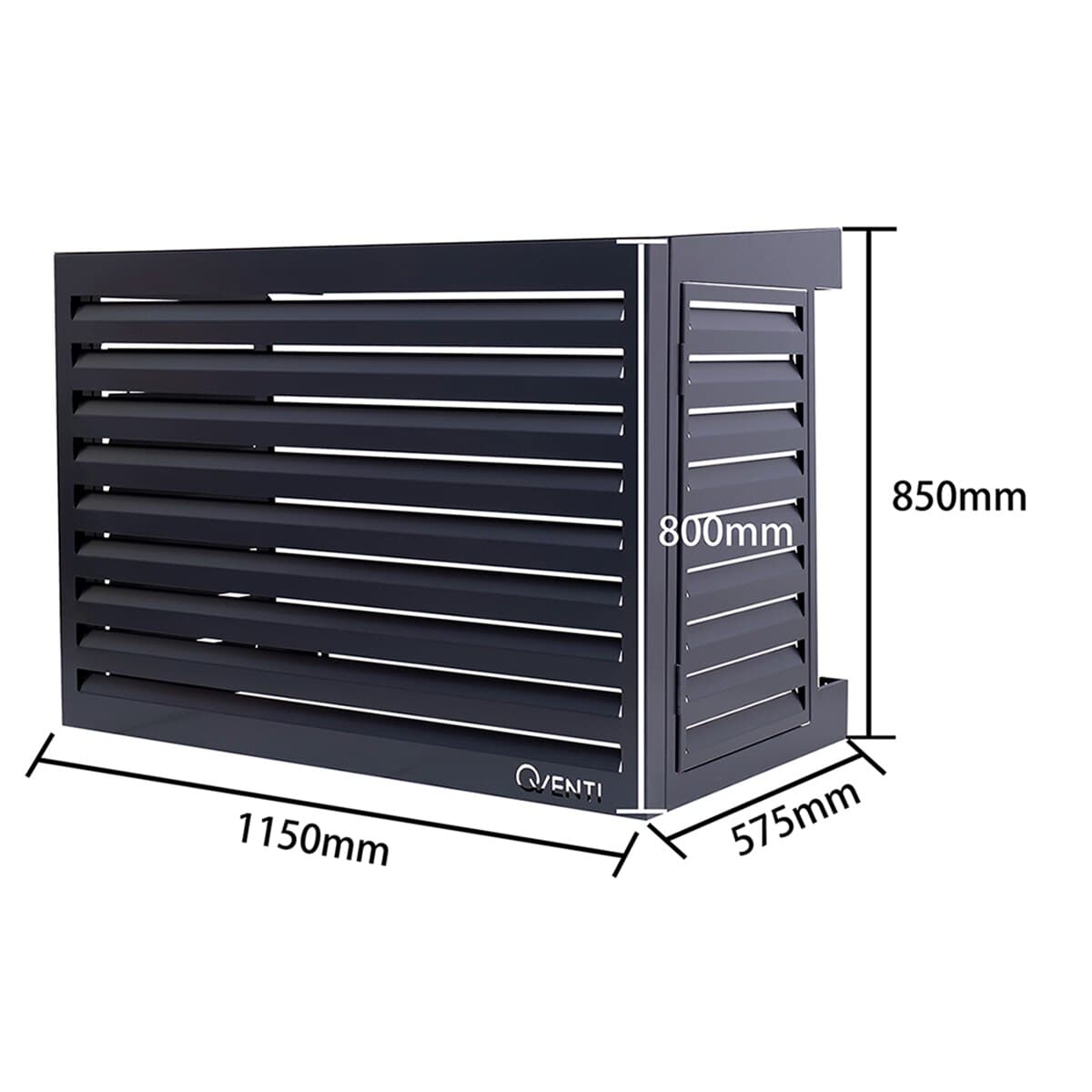 QVenti Qventi 115 cm Carcasa para aire acondicionado 📺