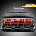 Thumbnail 2 de Raclette Electrico 8 Personas con Sartenes y Espátulas 🍽️