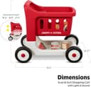 Thumbnail 2 de Radio Flyer Carrito de Compras rojo con luces y sonidos 🧸