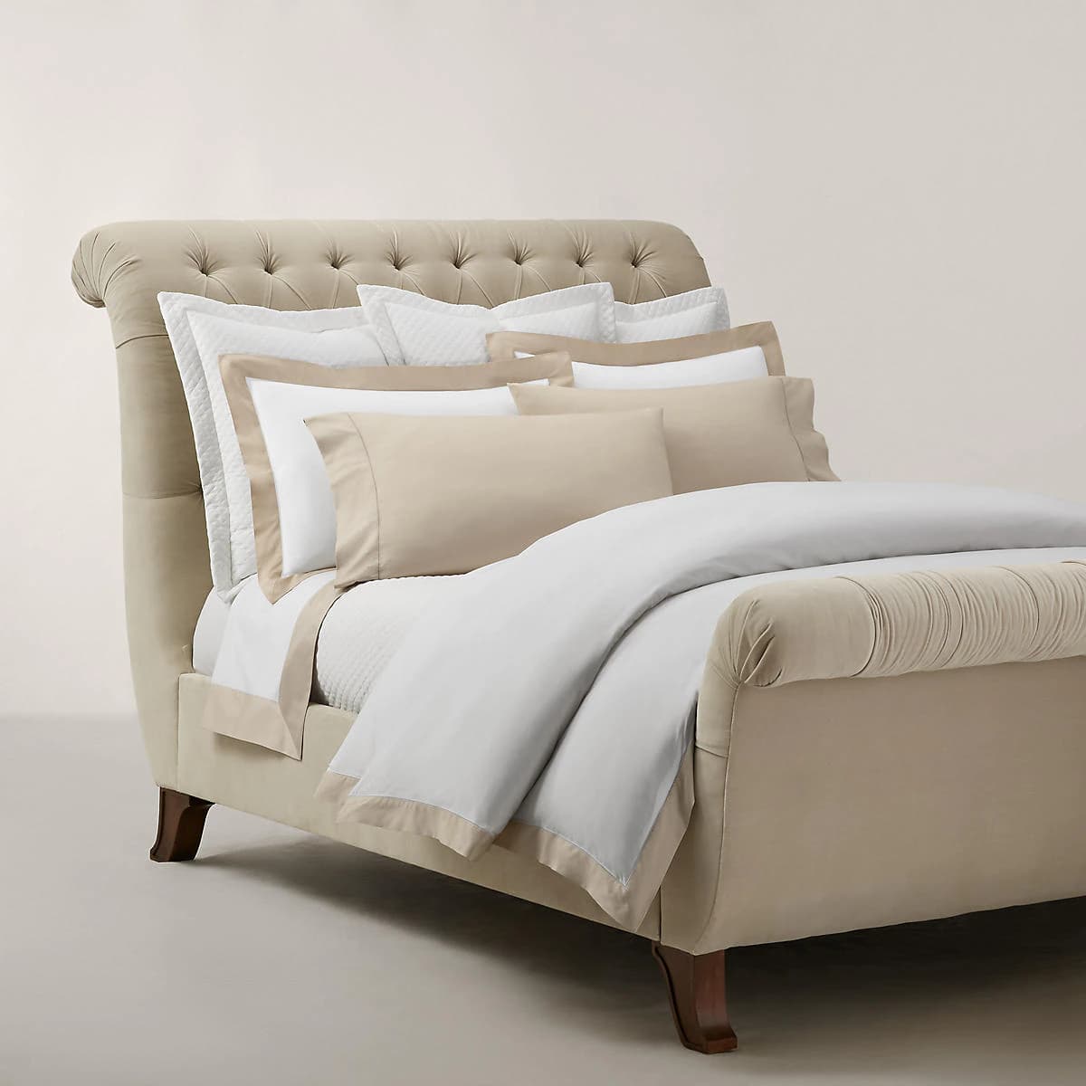 Ralph Lauren Home Langdon, funda nórdica algodón satén 🛏️