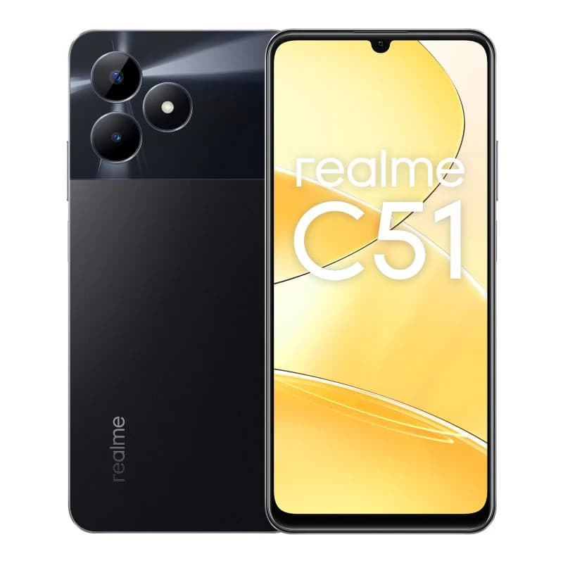 Imagen de realme C51 4/128GB Negro, 33 W carga rápida 📱 en OfertitasTOP