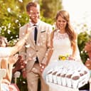 Thumbnail 1 de REAQUE Conos Arroz Boda ¨🎉¨ 60 Piezas con Caja Soporte