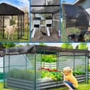 Thumbnail 4 de Red de sombreado Ojal 3x3m UV resistente para plantas y mascotas ☂️