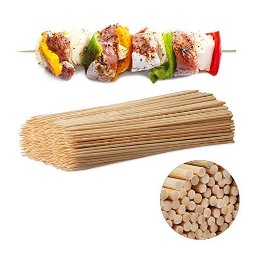Relaxdays Brochetas Barbacoa 30 cm — 500 unidades 🍢
