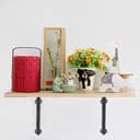 Thumbnail 4 de Relaxdays 2 Escuadras Estantería barroco 15 kg