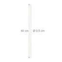 Thumbnail 2 de Relaxdays Pinchos de Madera 40 cm — set 250 🍽️