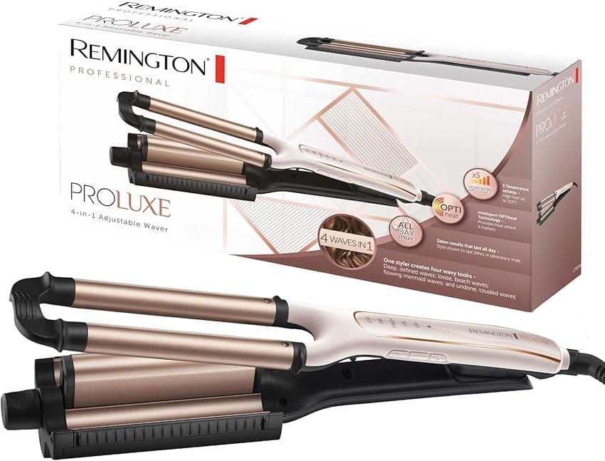 Imagen de Remington PROluxe 4 en 1 - Ondulador de Cerámica ✨ en OfertitasTOP