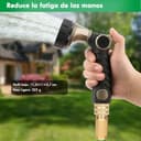 Thumbnail 6 de RESTMO Pistola de Riego de Metal 🌿 Alta Presión, 10 Modos Ajustables