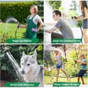 Thumbnail 7 de RESTMO Pistola de Riego de Metal 🌿 Alta Presión, 10 Modos Ajustables