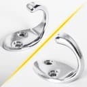 Thumbnail 1 de RICOO Ganchos de Pared MH014-S9 🧥 Set de 9 Placas Modernas