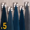 Thumbnail 1 de RICOO MH017-5 Ganchos Adhesivos Modernos para Pared 🛁