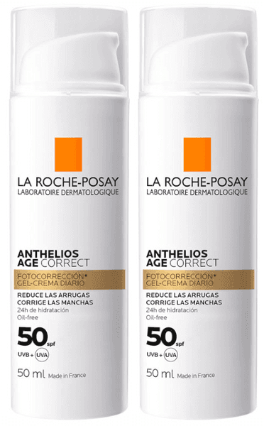 Imagen de La Roche Posay Anthelios Age Correct SPF50 2x50 ml en OfertitasTOP