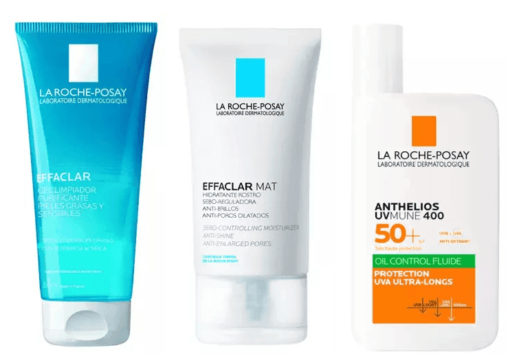 Imagen de La Roche Posay Effaclar Rutina día 3 productos, 50 ml en OfertitasTOP