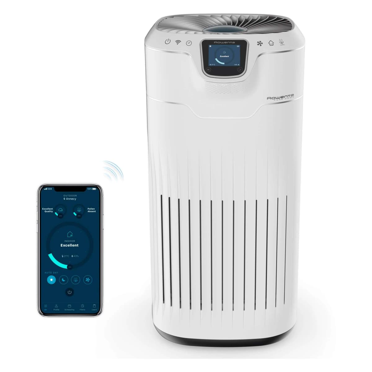 Rowenta Pure Home PU8080 purificador aire 200 m² 🏠
