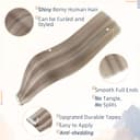 Thumbnail 2 de RUNATURE Extensiones Tape Pelo Natural Rubio Remy 16” 🌟 20pcs