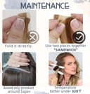 Thumbnail 6 de RUNATURE Extensiones Tape Pelo Natural Rubio Remy 16” 🌟 20pcs