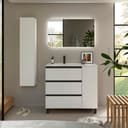 Thumbnail 1 de Salgar Bequia Plus Metal 3 cajones y 1 puerta, lavabo 1 poza ⌚