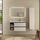 Thumbnail 1 de Salgar Bequia Plus Metal mueble baño 2 cajones 1 poza 🚿