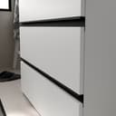 Thumbnail 3 de Salgar Bequia Mueble baño metal 3 cajones con lavabo 🛁