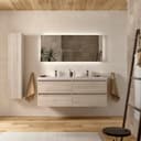 Thumbnail 1 de Salgar Toscana Bequia — mueble baño 4 cajones y lavabo 2 pozas 🚿