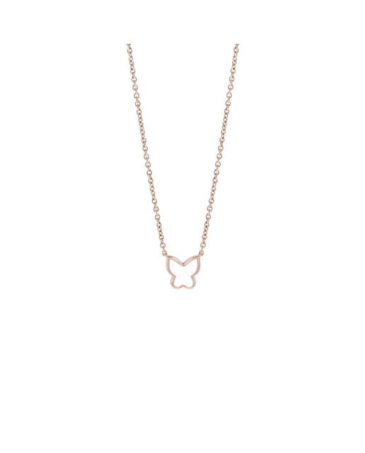 Imagen de Salvini Collar I Segni de oro con esmalte blanco ✨ en OfertitasTOP