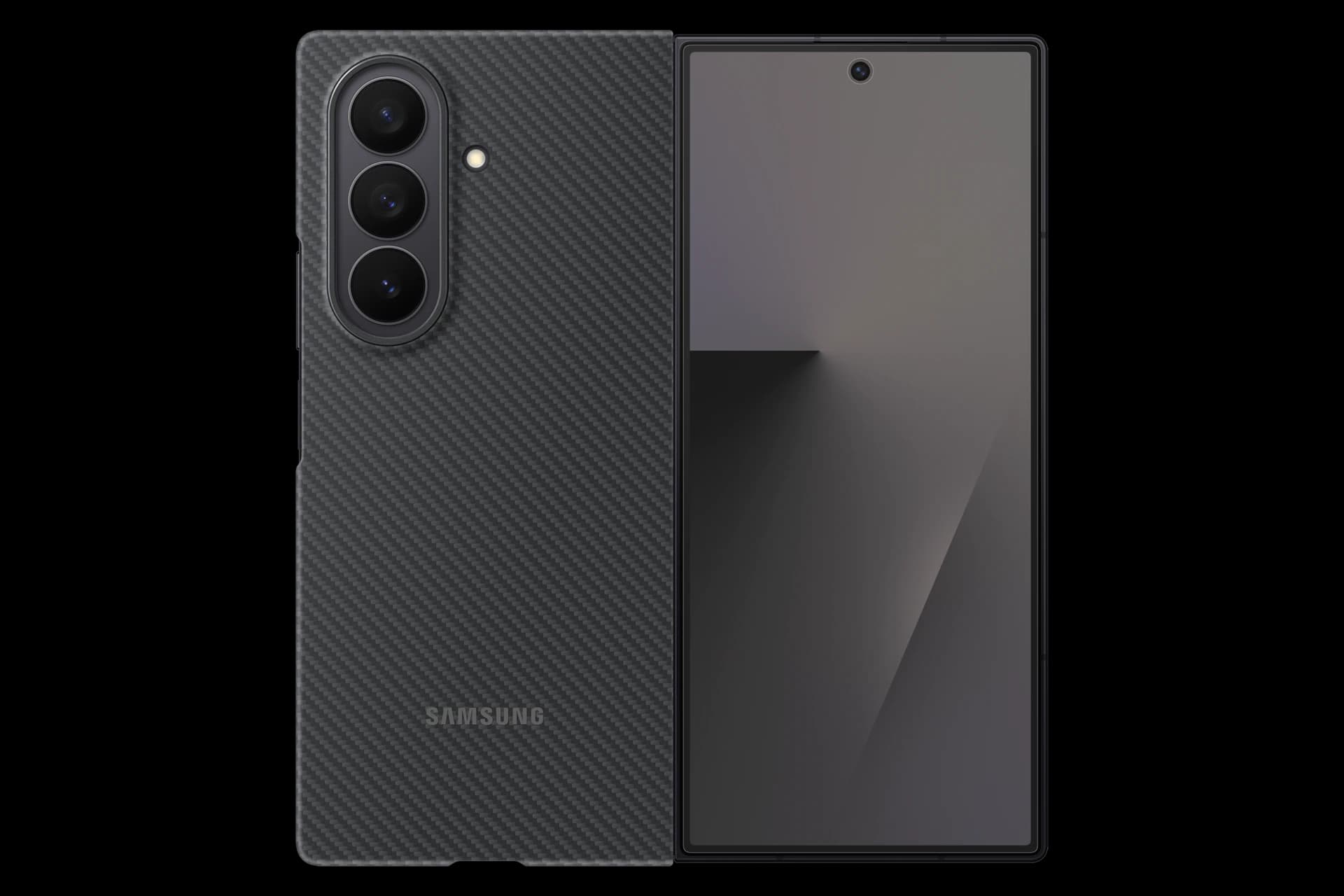 Imagen de Samsung Funda Carbon Shield funda 0,8 mm 📱 en OfertitasTOP