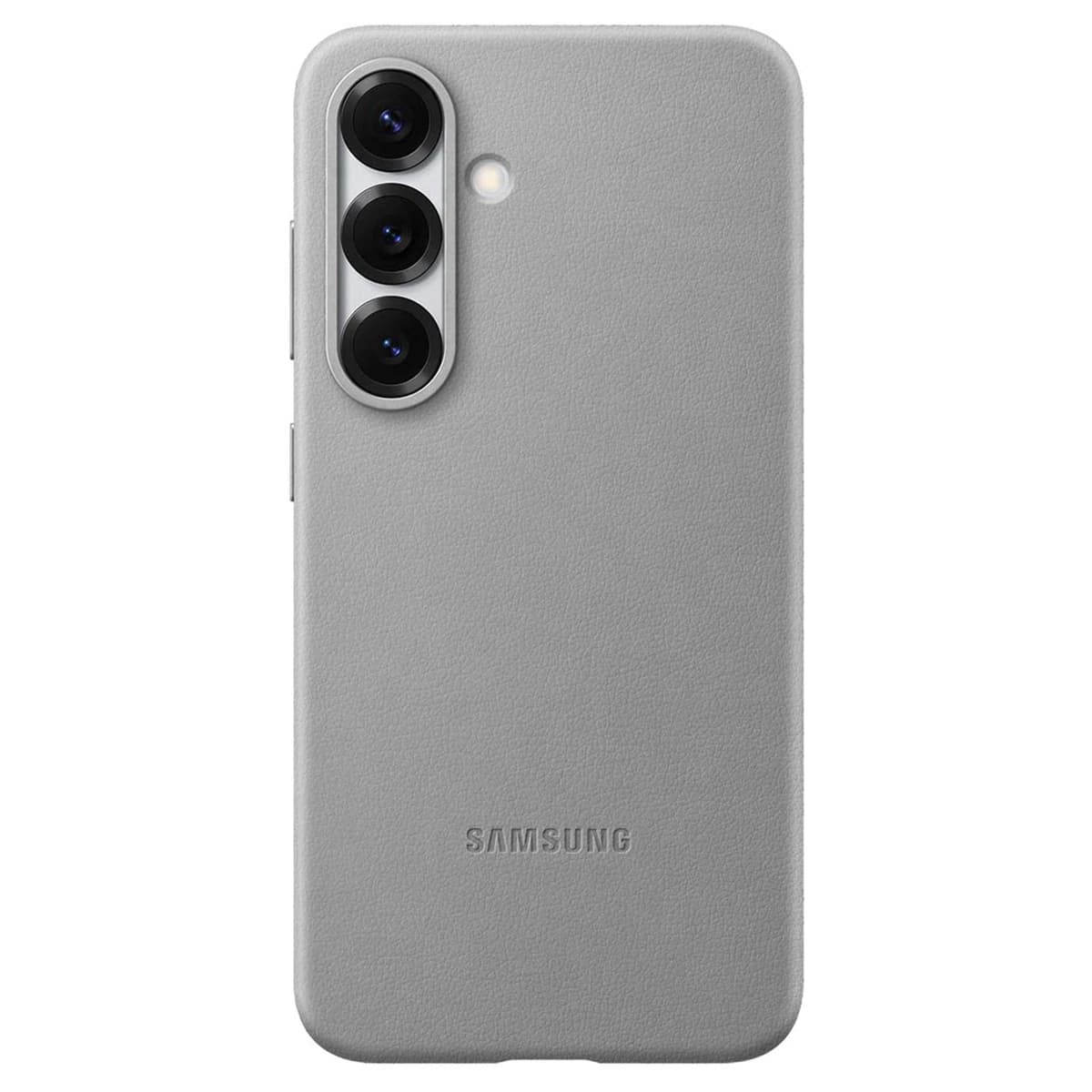 Imagen de Samsung Funda cuero vegano gris para Galaxy S25 📱 en OfertitasTOP