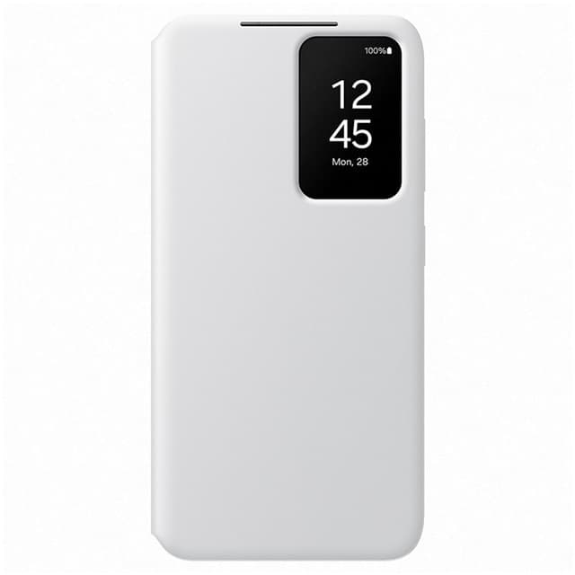 Imagen de Samsung Funda con tapa inteligente para Galaxy S24 blanca en OfertitasTOP
