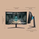 Thumbnail 4 de Samsung LS32BG652EUXEN Monitor Odyssey G6 32" QHD 240 Hz 📺