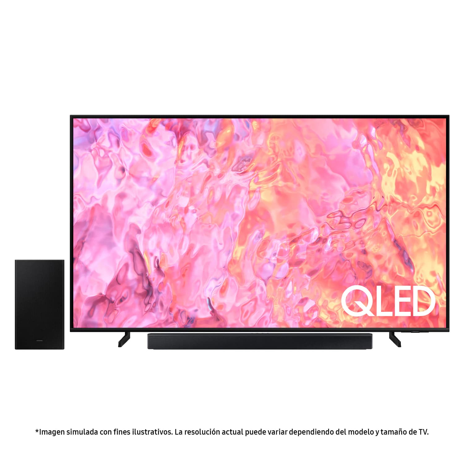 Imagen de Samsung Q60C Pack TV QLED + Barra sonido 1 unidad en OfertitasTOP