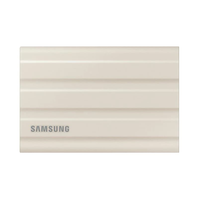 Imagen de Samsung T7 Shield SSD 2 TB externo USB-C beige 💾 en OfertitasTOP