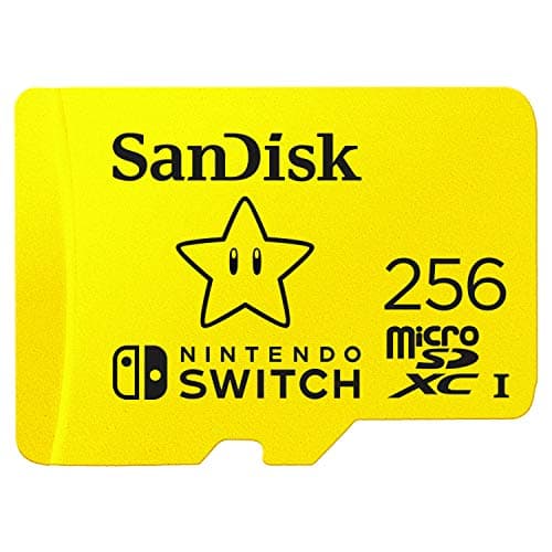 Imagen de SanDisk Super Mario Superstar 256 GB microSD para Switch 📷 en OfertitasTOP