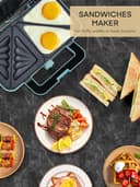 Thumbnail 7 de Sandwichera 3 en 1 Azul 1200W con Control y Placas Antiadherentes 🥪