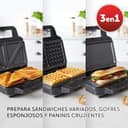 Thumbnail 1 de Sandwichera Breville 3-in-1 Ultimate | ¡Disfruta sándwiches, gofres y paninis! 🥪