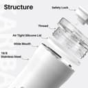 Thumbnail 4 de SANTECO Thermo Mug ☕ Taza térmica acero inoxidable 350/500ml