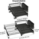 Thumbnail 1 de SAYZH Escurreplatos Extensible con Soporte y Drenaje 🚰