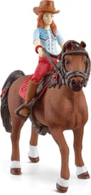Thumbnail 3 de Schleich HORSE CLUB Hannah & Cayenne Playset 🐴, 10 piezas, a partir de 5 años