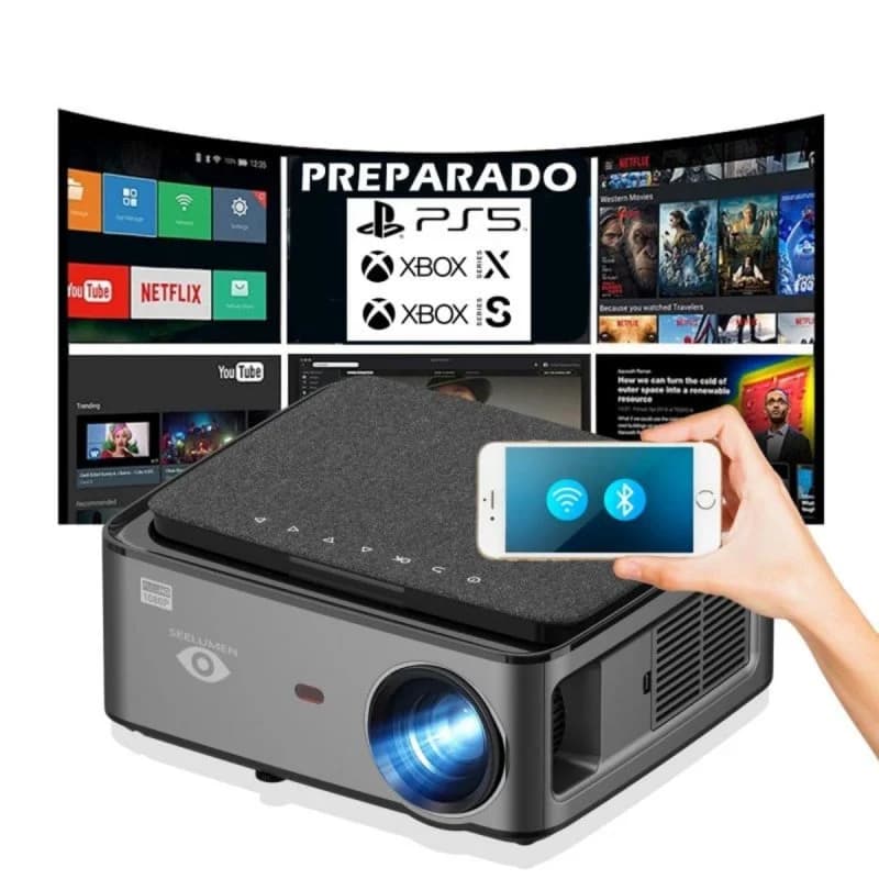 Imagen de Seelumen FH900 Proyector FullHD 8.200 lúmenes 📺 en OfertitasTOP