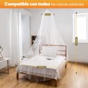 Thumbnail 1 de Sekey Mosquitera para Cama Individual 60x220x85cm 🦟 Fácil de Instalar