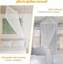 Thumbnail 6 de Sekey Mosquitera para Cama Individual 60x220x85cm 🦟 Fácil de Instalar