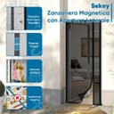 Thumbnail 2 de Sekey Mosquitera de Fibra de Vidrio con Cierre Magnético 🦟