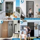 Thumbnail 8 de Sekey Mosquitera de Fibra de Vidrio con Cierre Magnético 🦟