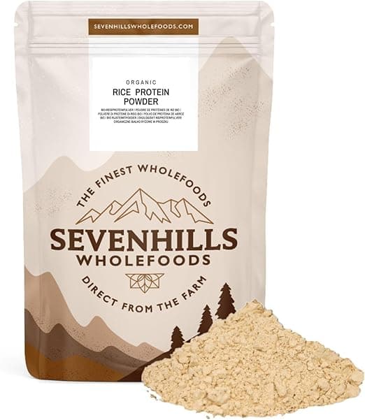 Sevenhills Wholefoods Proteína de Arroz Orgánico en Polvo 🌱 500g