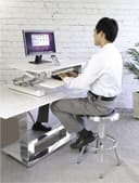 Thumbnail 10 de Seville Classics Bandeja para Teclado y Soporte 📱 - Blanco