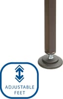 Thumbnail 2 de Seville Classics Zapatero de Madera Moca, 2 Pack 🥿